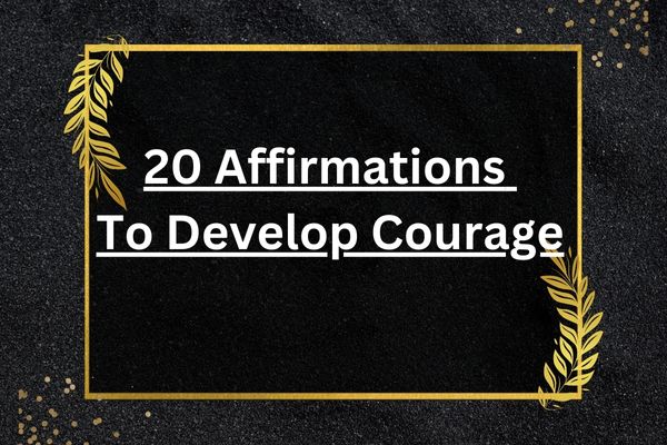 courage affirmation